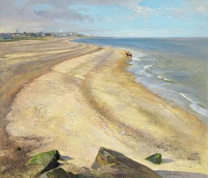 Strandbocht richting Southwold